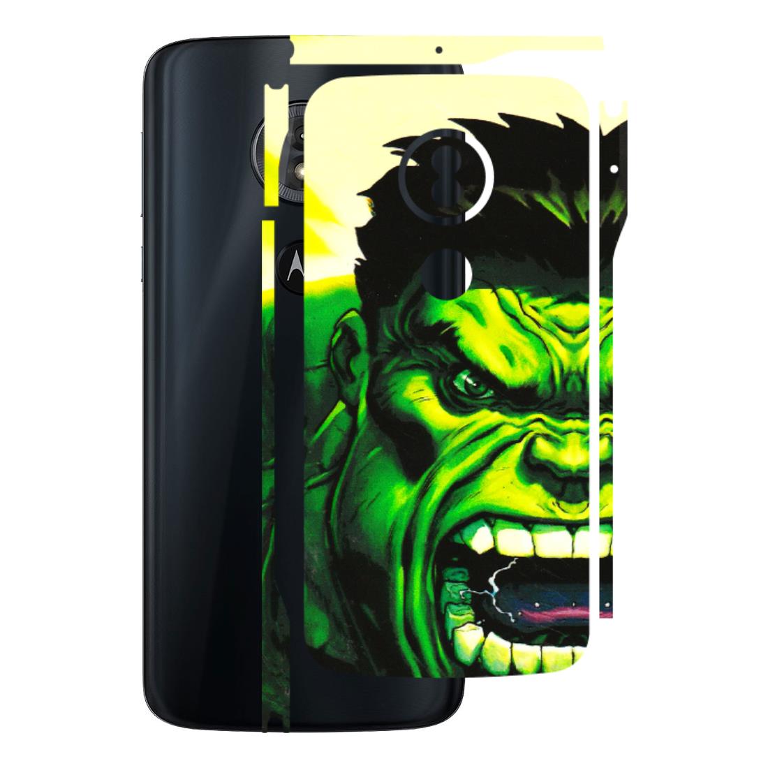 Motorola Phone Skins (All Models) - Hulk - 3D Embossed Finish (L-180) Motorola Moto G6 Play