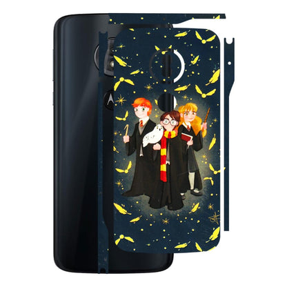 Motorola Phone Skins (All Models) - Harry Potter - 3D Embossed Finish (L-183) Motorola Moto G6 Play