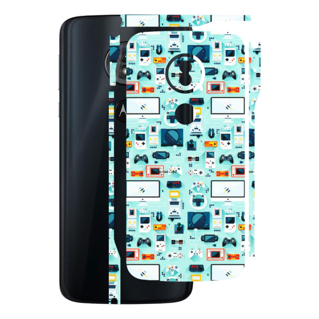 Motorola Phone Skins (All Models) - Gadgets Doodle - 3D Embossed Finish (L-184) Motorola Moto G6 Play