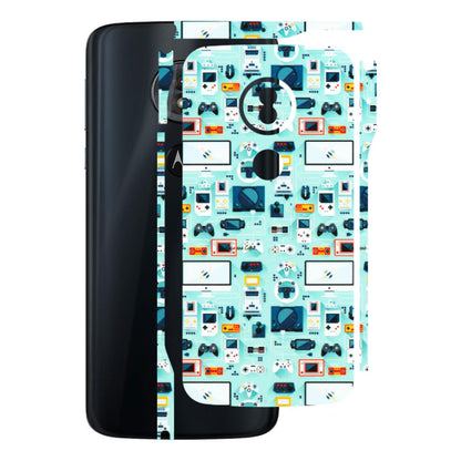 Motorola Phone Skins (All Models) - Gadgets Doodle - 3D Embossed Finish (L-184) Motorola Moto G6 Play
