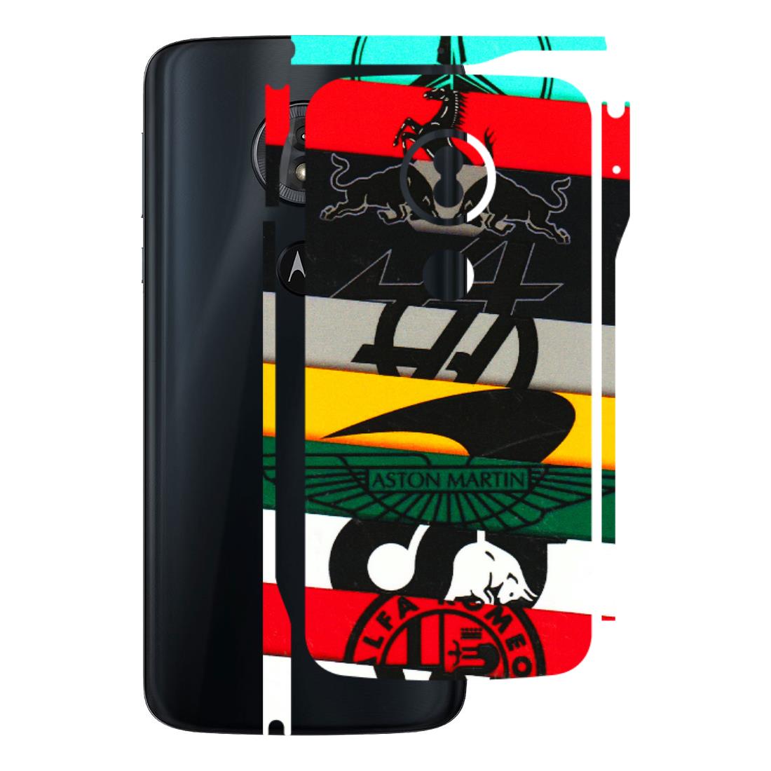 Motorola Phone Skins (All Models) - Multi Designer Brands - 3D Embossed Finish (L-187) Motorola Moto G6 Play
