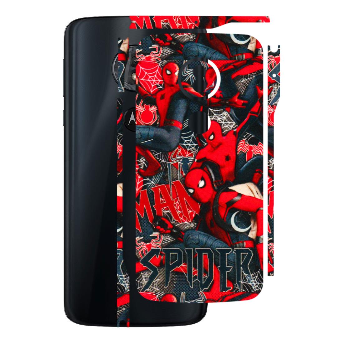 Motorola Phone Skins (All Models) - SpiderMan Cool - 3D Embossed Finish (L-188) Motorola Moto G6 Play