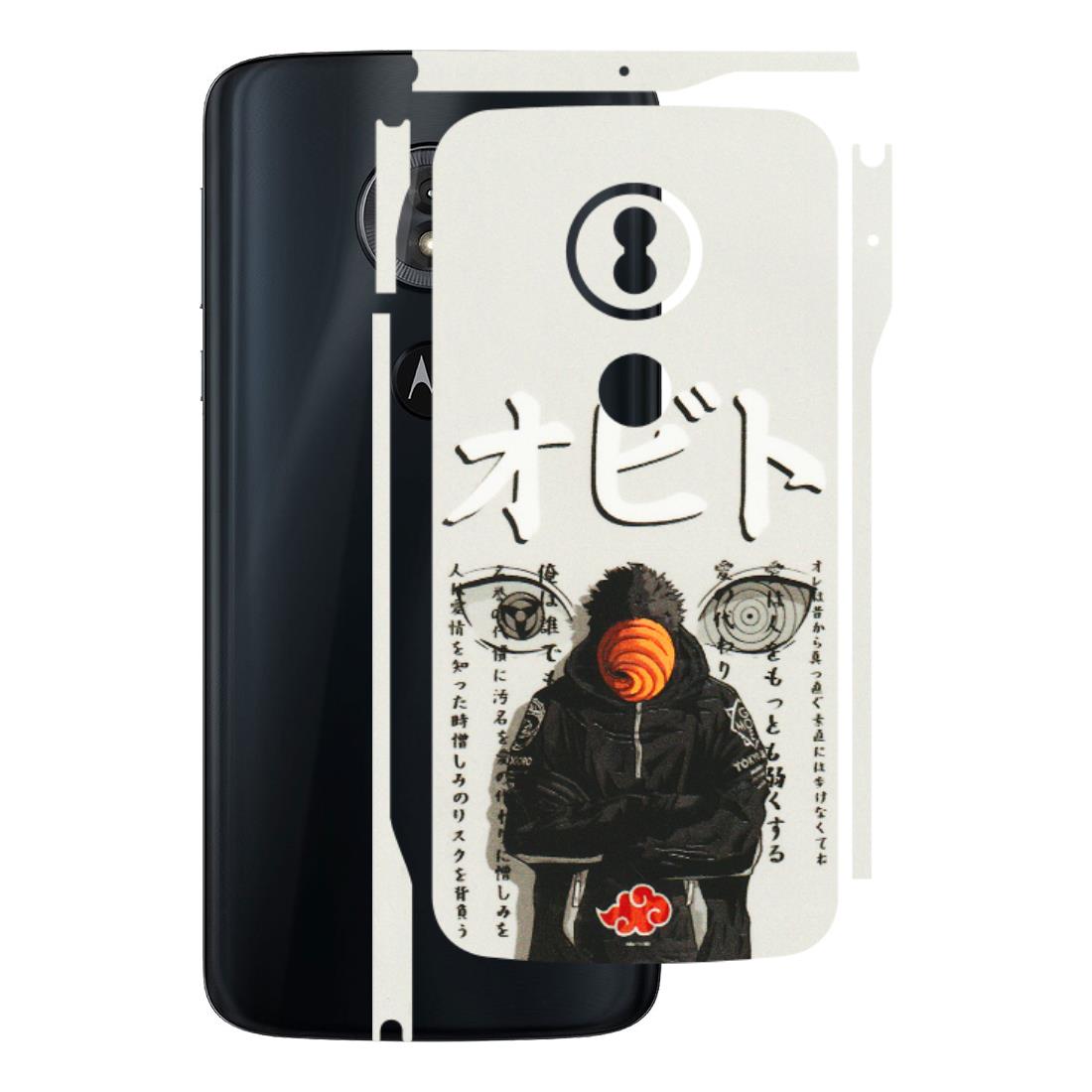 Motorola Phone Skins (All Models) - Obito Anime Eye - 3D Embossed Finish (L-19) Motorola Moto G6 Play