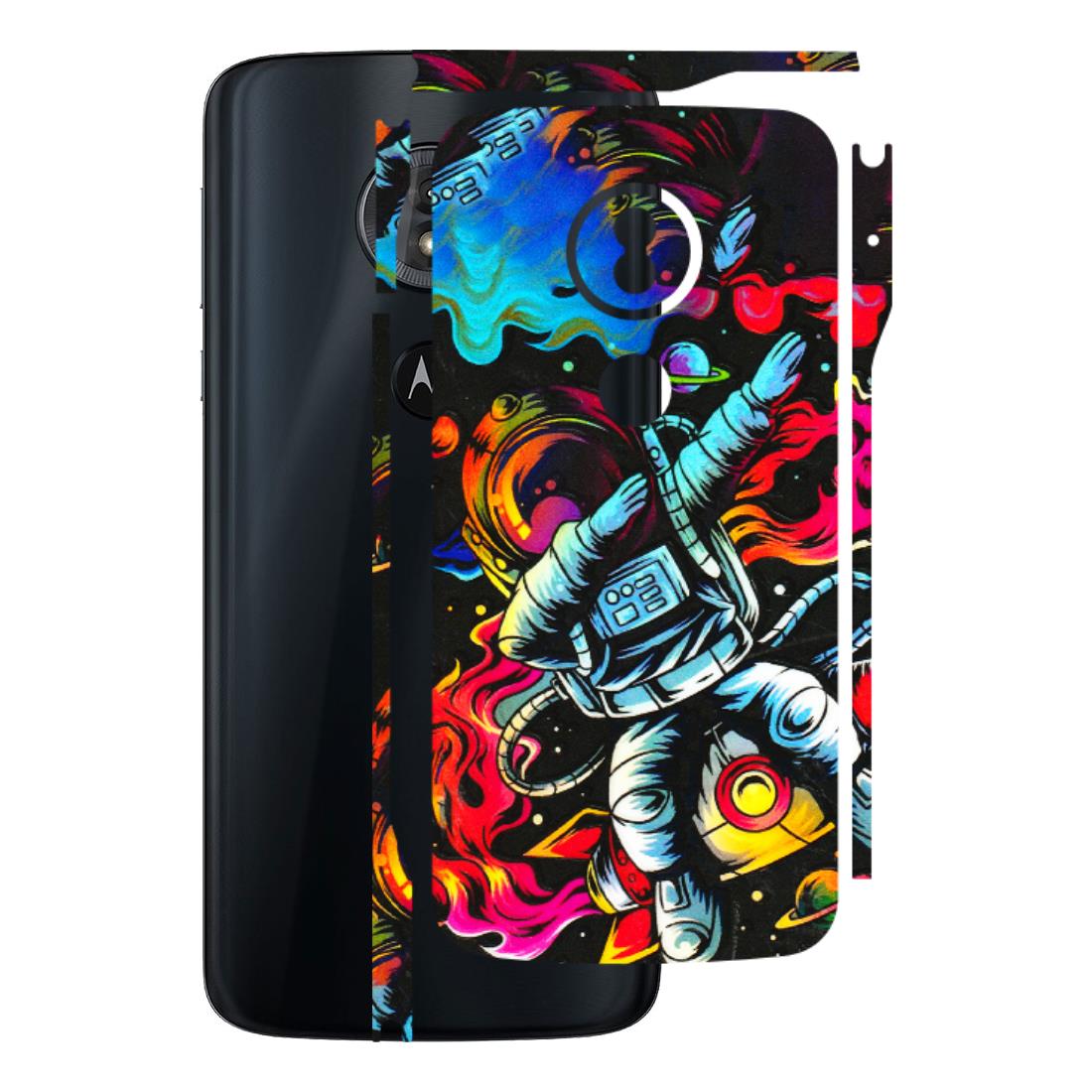 Motorola Phone Skins (All Models) - Astronaut Dope - 3D Embossed Finish (L-191) Motorola Moto G6 Play