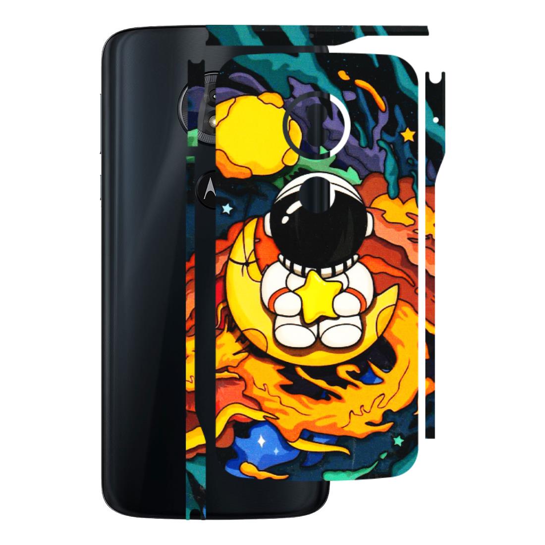 Motorola Phone Skins (All Models) - Baby Astronaut - 3D Embossed Finish (L-197) Motorola Moto G6 Play