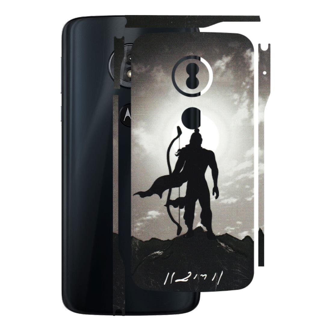 Motorola Phone Skins (All Models) - Jai Siya Ram - 3D Embossed Finish (L-200) Motorola Moto G6 Play
