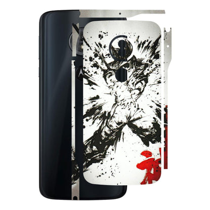 Motorola Phone Skins (All Models) - DBZ - 3D Embossed Finish (L-206) Motorola Moto G6 Play