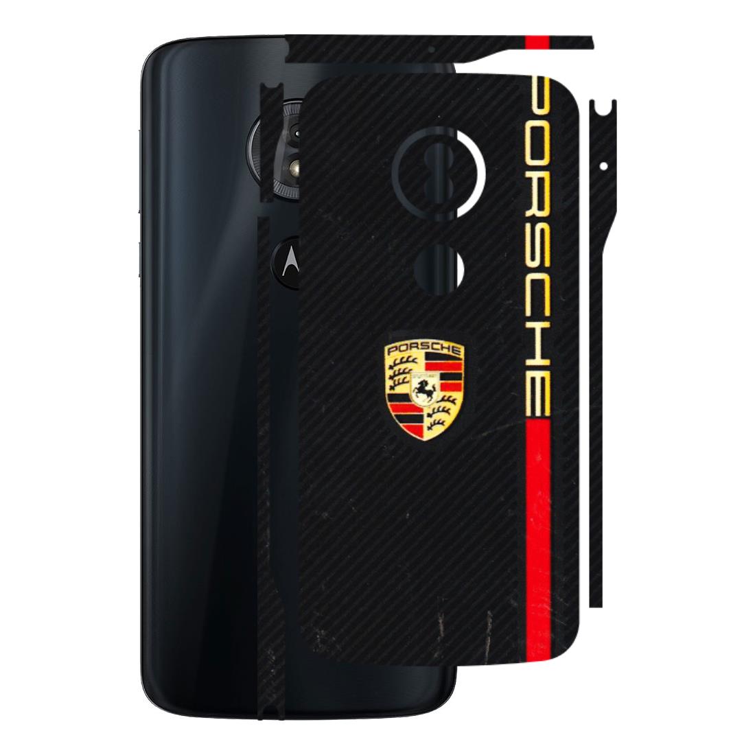 Motorola Phone Skins (All Models) - Premium Porsche - 3D Embossed Finish (L-225) Motorola Moto G6 Play