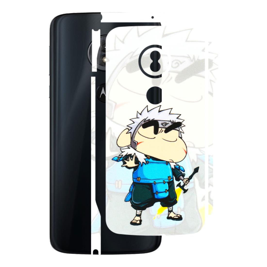 Motorola Phone Skins (All Models) - Angry Young Shinchan - 3D Embossed Finish (L-226) Motorola Moto G6 Play