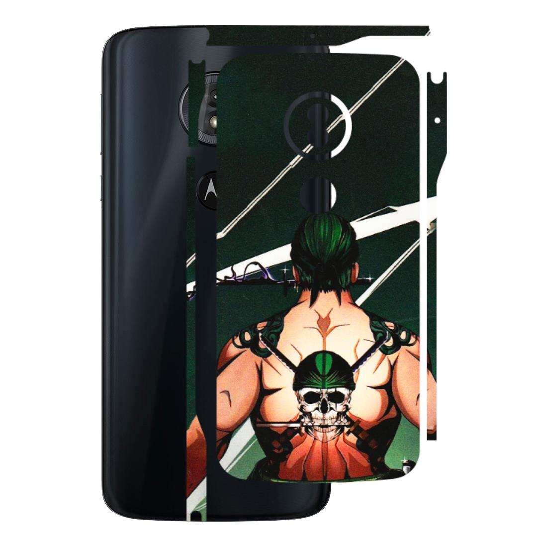 Motorola Phone Skins (All Models) - Zoro Anime - 3D Embossed Finish (L-23) Motorola Moto G6 Play