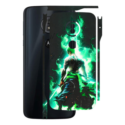 Motorola Phone Skins (All Models) - Zoro Sword - 3D Embossed Finish (L-241) Motorola Moto G6 Play
