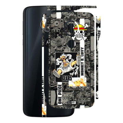 Motorola Phone Skins (All Models) - Cuffy Anime MonkeyCamic - 3D Embossed Finish (L-242) Motorola Moto G6 Play