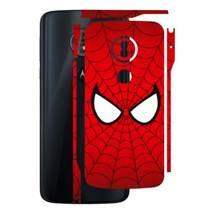 Motorola Phone Skins (All Models) - Spidey Eyes - 3D Embossed Finish (L-257) Motorola Moto G6 Play