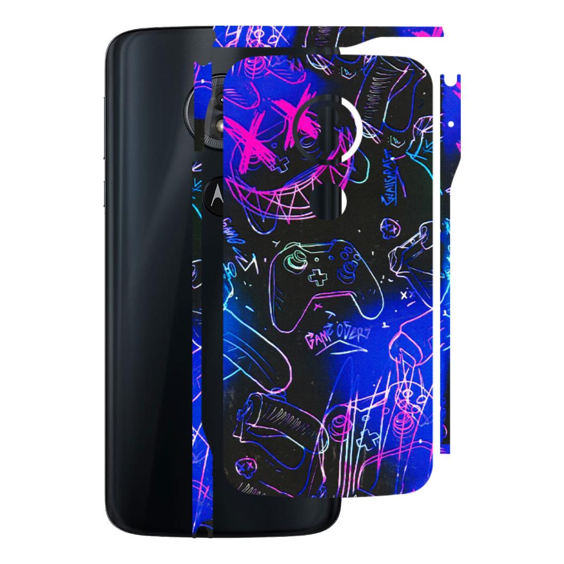 Motorola Phone Skins (All Models) - Gamers Paradise - 3D Embossed Finish (L-258) Motorola Moto G6 Play