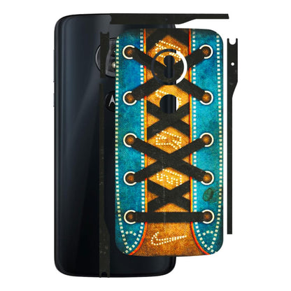 Motorola Phone Skins (All Models) - Sneakers Lover Nike - 3D Embossed Finish (L-262) Motorola Moto G6 Play