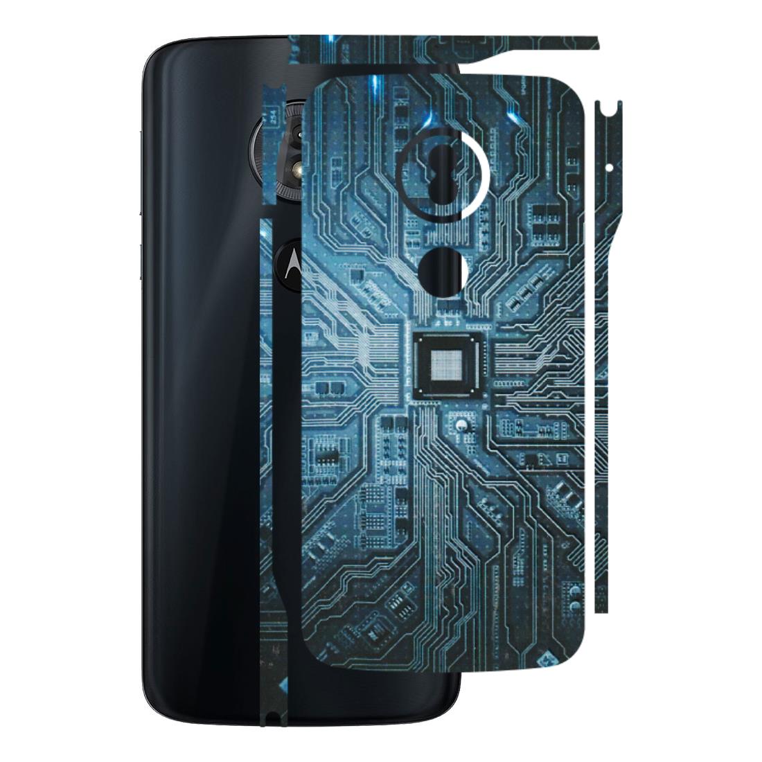 Motorola Phone Skins (All Models) - Original Circuit - 3D Embossed Finish (L-267) Motorola Moto G6 Play