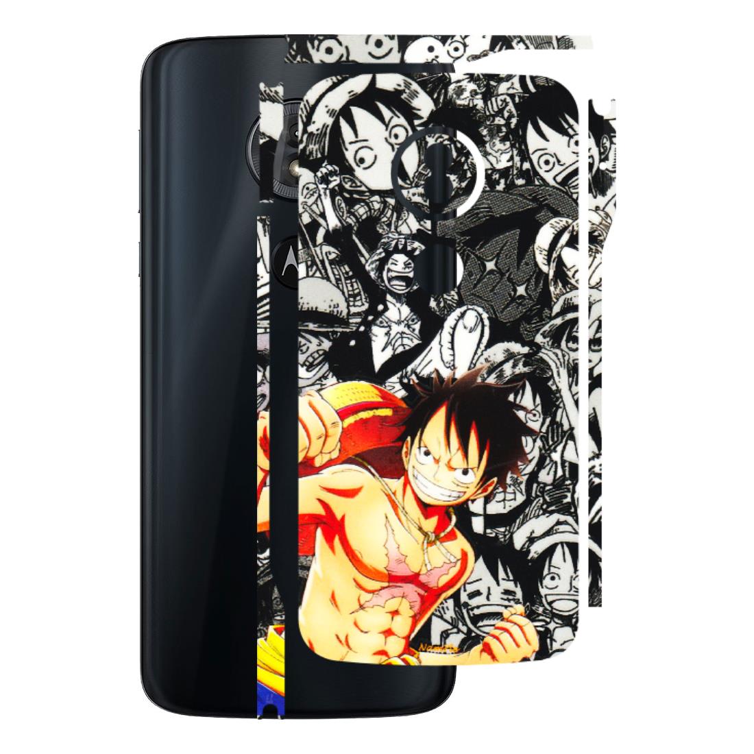 Motorola Phone Skins (All Models) - Anime Comics Games Doodles - 3D Embossed Finish (L-27) Motorola Moto G6 Play