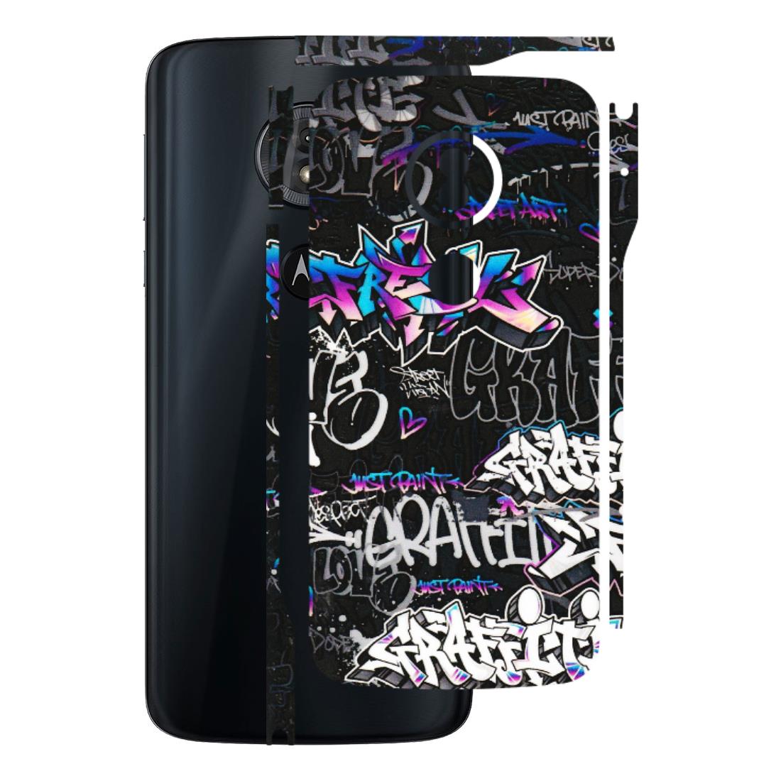 Motorola Phone Skins (All Models) - Graffiti Killer - 3D Embossed Finish (L-274) Motorola Moto G6 Play