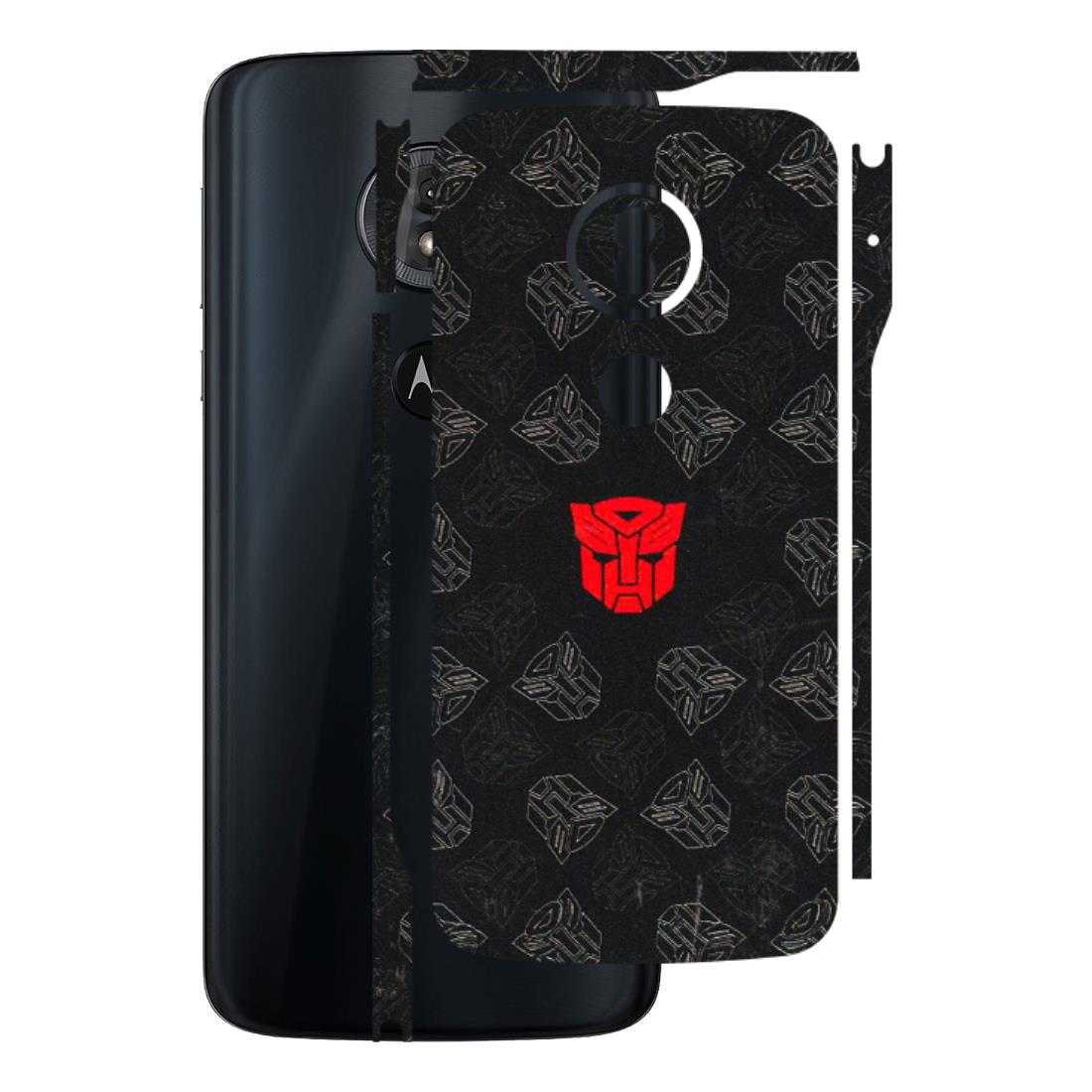 Motorola Phone Skins (All Models) - Transformers Devastation - 3D Embossed Finish (L-301) Motorola Moto G6 Play