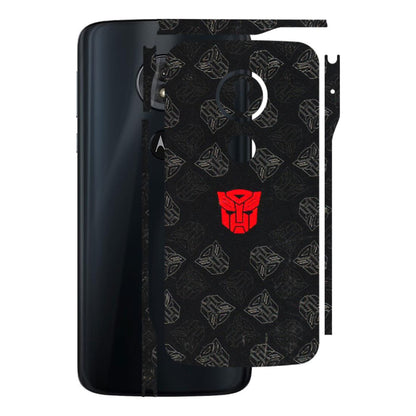 Motorola Phone Skins (All Models) - Transformers Devastation - 3D Embossed Finish (L-301) Motorola Moto G6 Play
