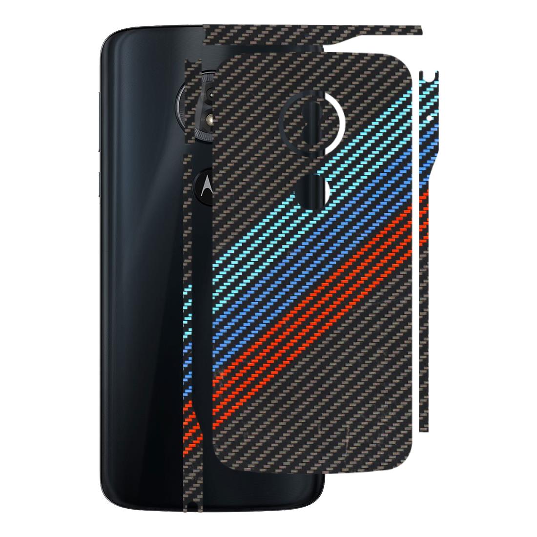 Motorola Phone Skins (All Models) - Carbon BM - 3D Embossed Finish (L-302) Motorola Moto G6 Play