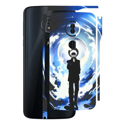 Motorola Phone Skins (All Models) - Jujustu Kaisen Anime Manga - 3D Embossed Finish (L-317) Motorola Moto G6 Play
