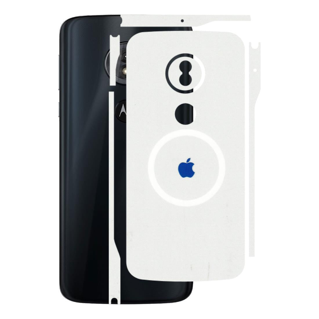 Motorola Phone Skins (All Models) - iPhone Magsafe Logo - 3D Embossed Finish (L-320) Motorola Moto G6 Play