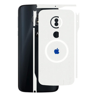 Motorola Phone Skins (All Models) - iPhone Magsafe Logo - 3D Embossed Finish (L-320) Motorola Moto G6 Play