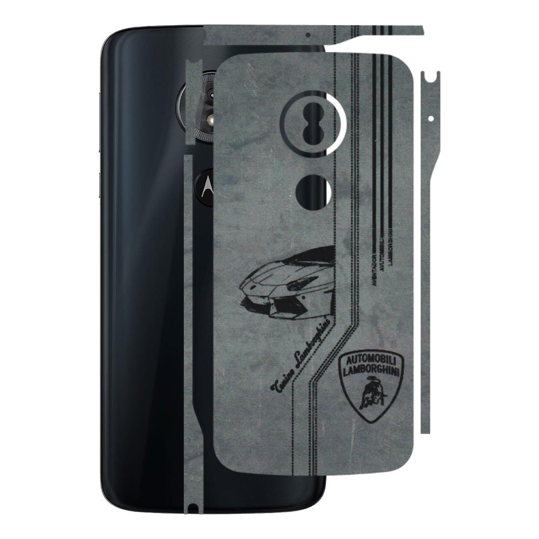 Motorola Phone Skins (All Models) - New Lamborgini Aventador - 3D Embossed Finish (L-321) Motorola Moto G6 Play