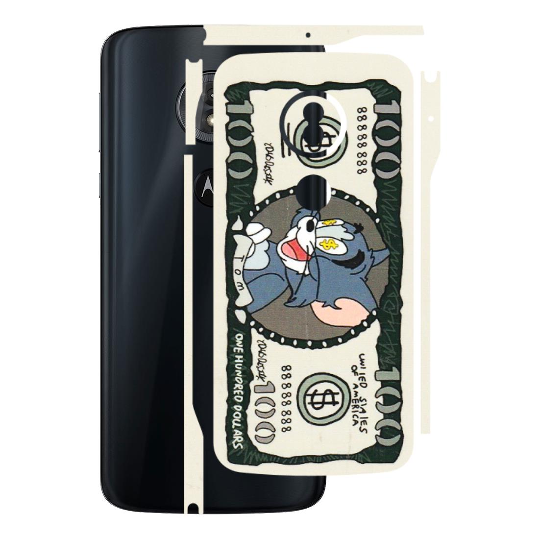Motorola Phone Skins (All Models) - Tom Hundred Dollar - 3D Embossed Finish (L-324) Motorola Moto G6 Play