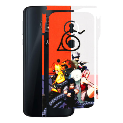 Motorola Phone Skins (All Models) - Naruto Final Fight - 3D Embossed Finish (L-33) Motorola Moto G6 Play