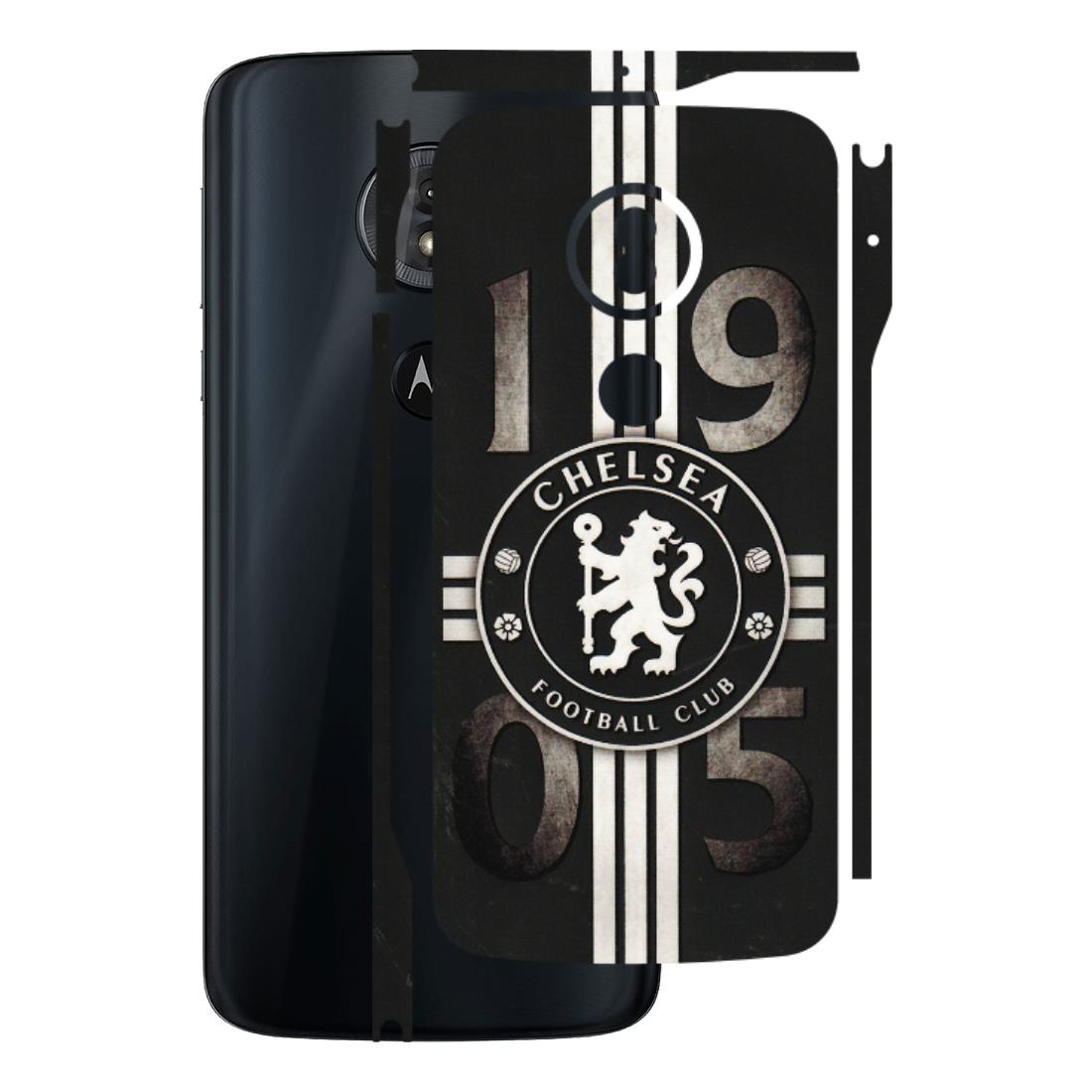 Motorola Phone Skins (All Models) - Chelsea Fan Club - 3D Embossed Finish (L-36) Motorola Moto G6 Play