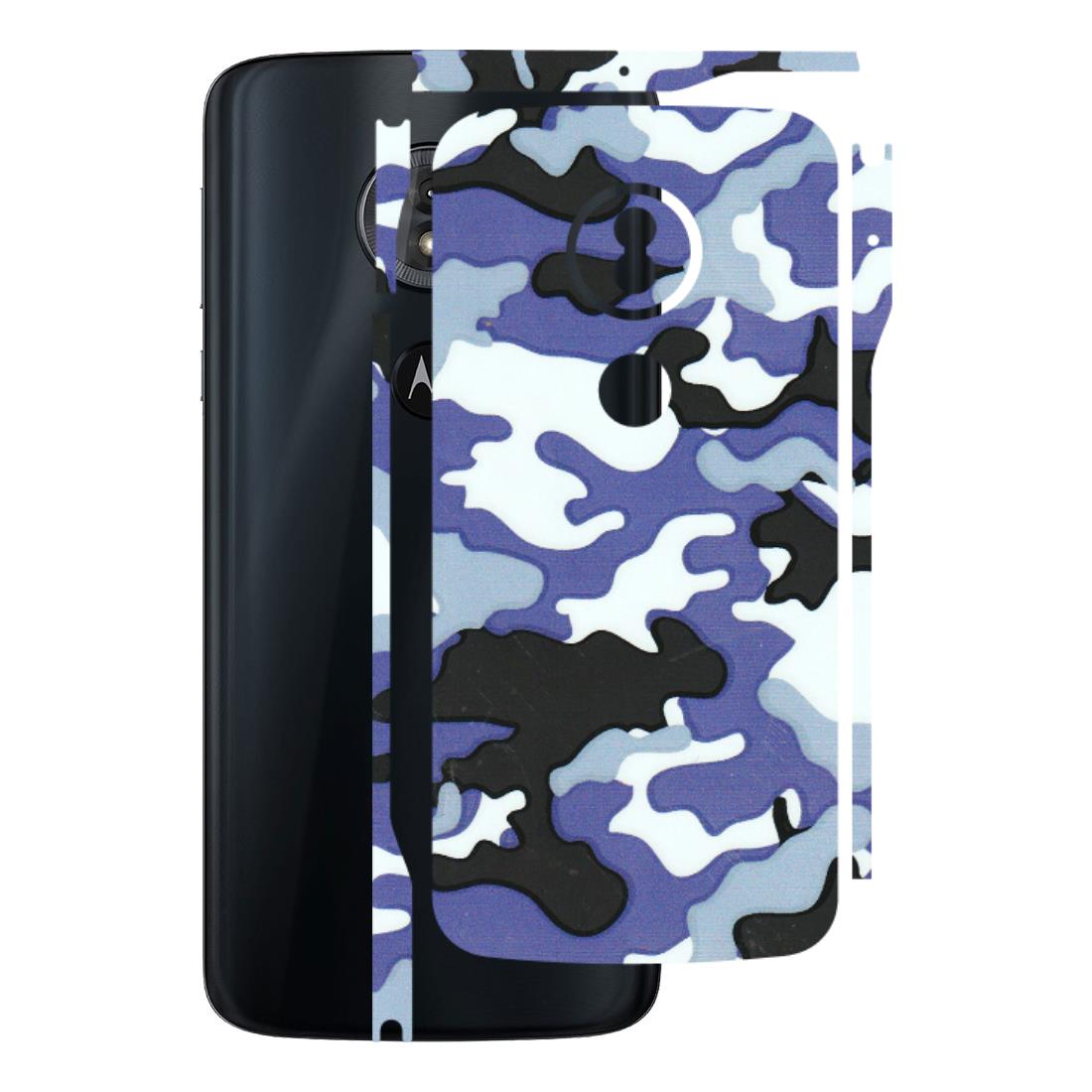 Motorola Phone Skins (All Models) - Powerfull Military Camoflauge - 3D Embossed Finish (L-49) Motorola Moto G6 Play