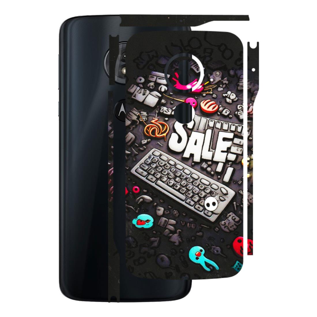 Motorola Phone Skins (All Models) - Gadgets Sale - 3D Embossed Finish (L-50) Motorola Moto G6 Play