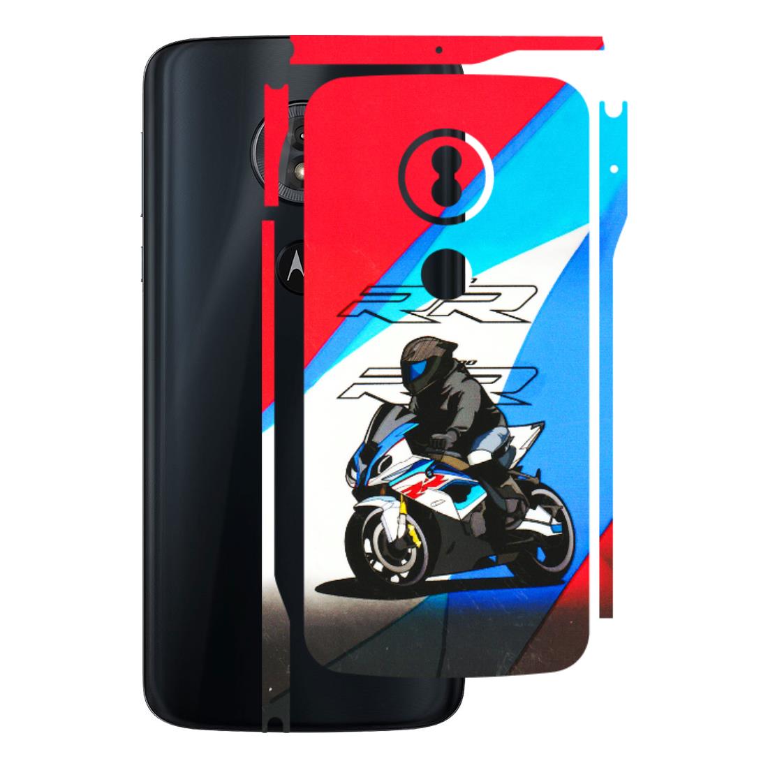 Motorola Phone Skins (All Models) - Bikers Love - 3D Embossed Finish (L-58) Motorola Moto G6 Play