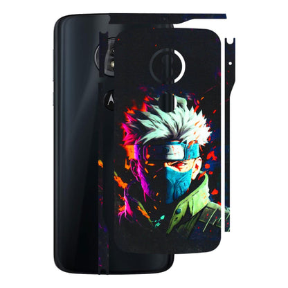 Motorola Phone Skins (All Models) - Anime Cool Character - 3D Embossed Finish (L-59) Motorola Moto G6 Play