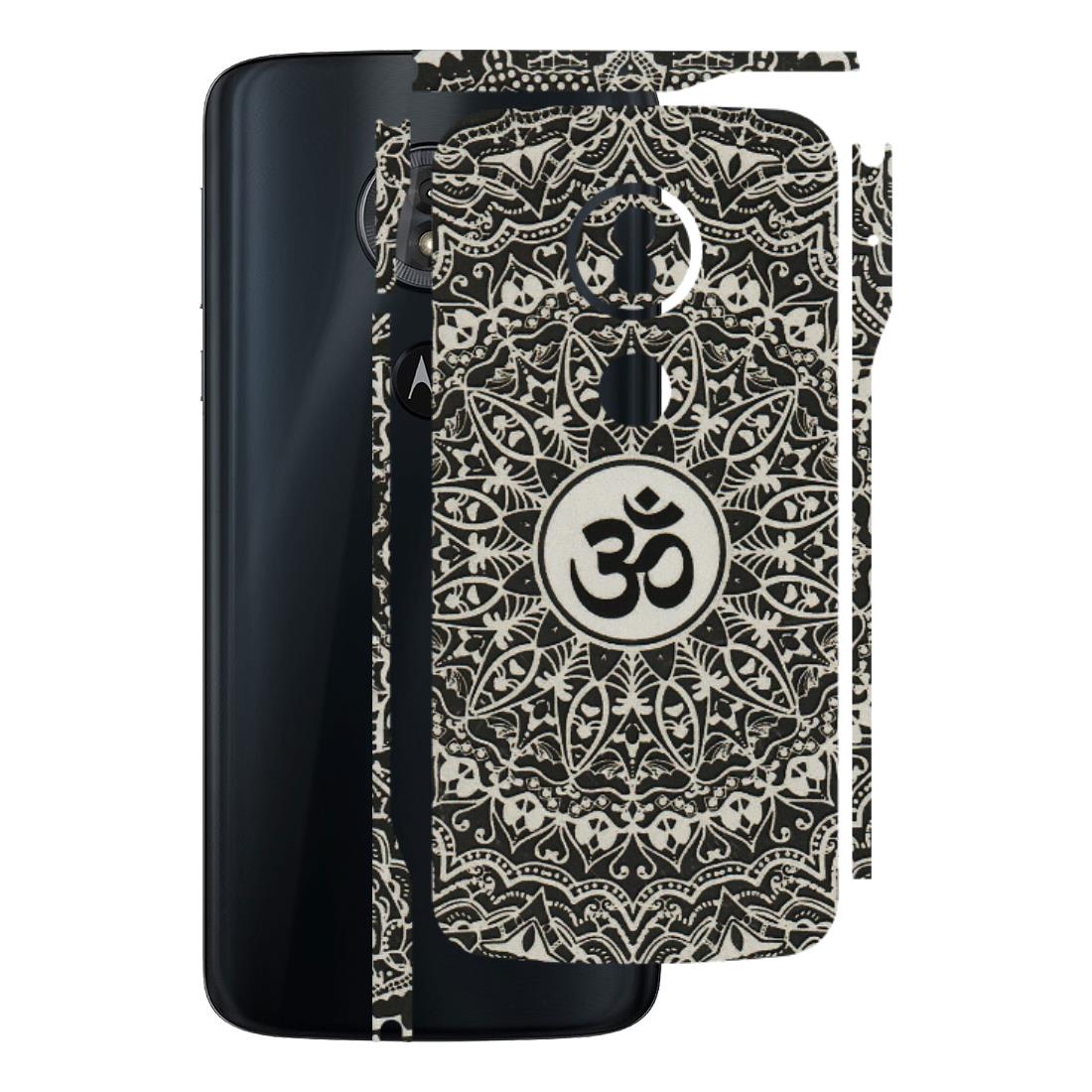 Motorola Phone Skins (All Models) - Aum Elegant Mandala - 3D Embossed Finish (L-62) Motorola Moto G6 Play