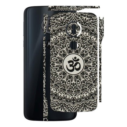 Motorola Phone Skins (All Models) - Aum Elegant Mandala - 3D Embossed Finish (L-62) Motorola Moto G6 Play