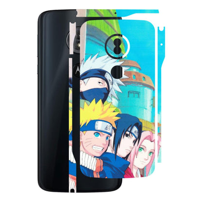 Motorola Phone Skins (All Models) - Team Minato And Kakashi - Matte Finish (M-101) Motorola Moto G6 Play