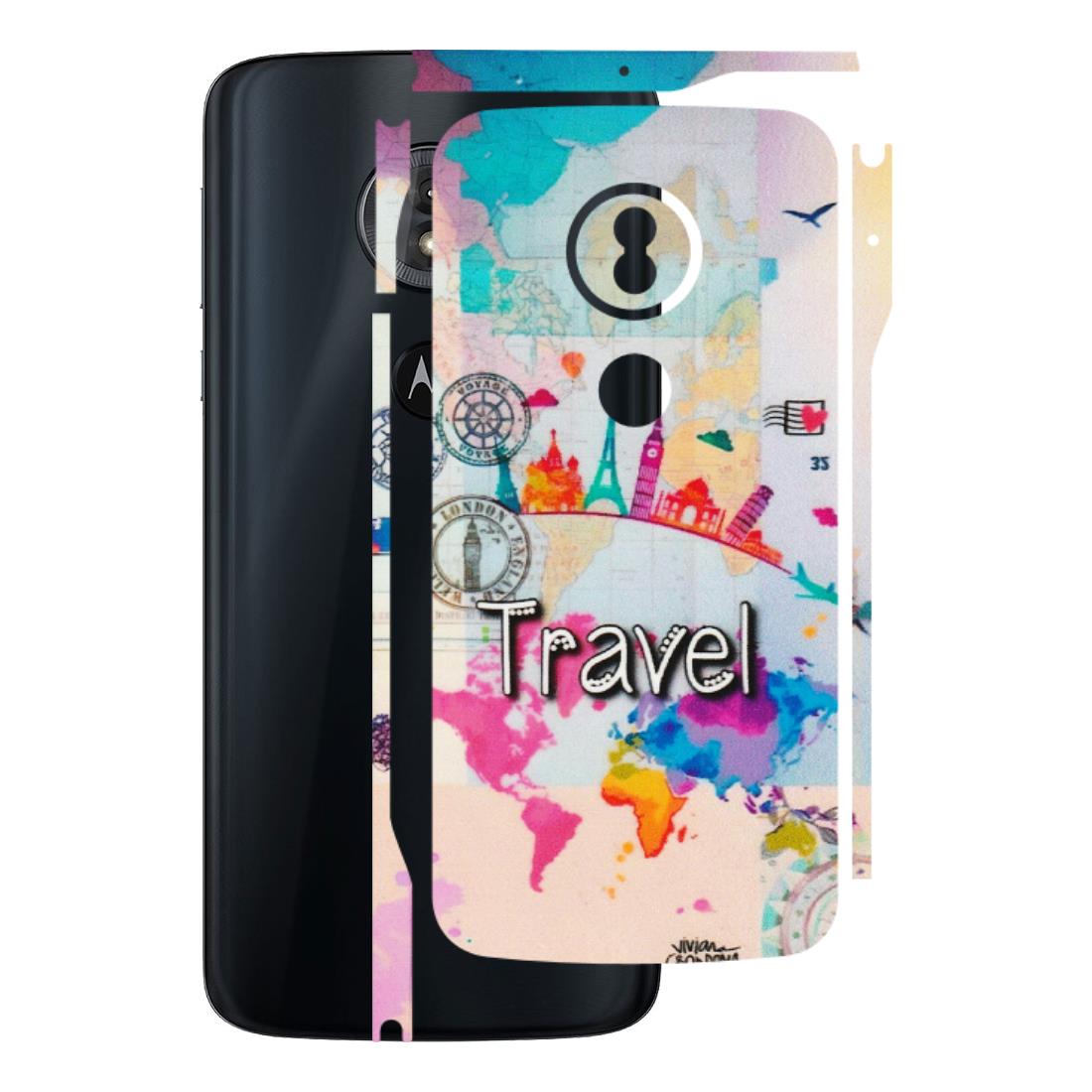 Motorola Phone Skins (All Models) - Travel The Wonders - Matte Finish (M-108) Motorola Moto G6 Play