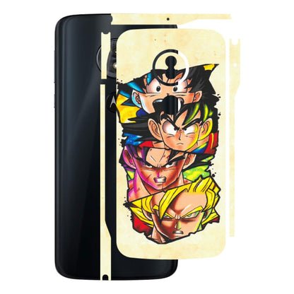 Motorola Phone Skins (All Models) - Angry Multi Anime - Matte Finish (M-113) Motorola Moto G6 Play