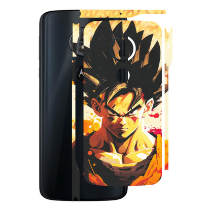 Motorola Phone Skins (All Models) - Angry Goku - Matte Finish (M-12) Motorola Moto G6 Play