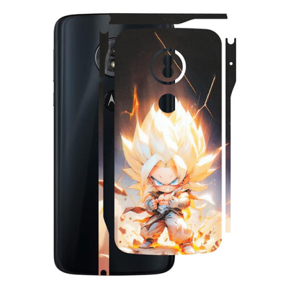 Motorola Phone Skins (All Models) - Goku Dragon Cute Anime - Matte Finish (M-131) Motorola Moto G6 Play