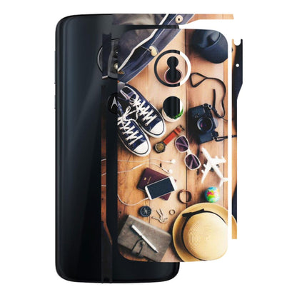 Motorola Phone Skins (All Models) - Travel Wanderlust - Matte Finish (M-133) Motorola Moto G6 Play