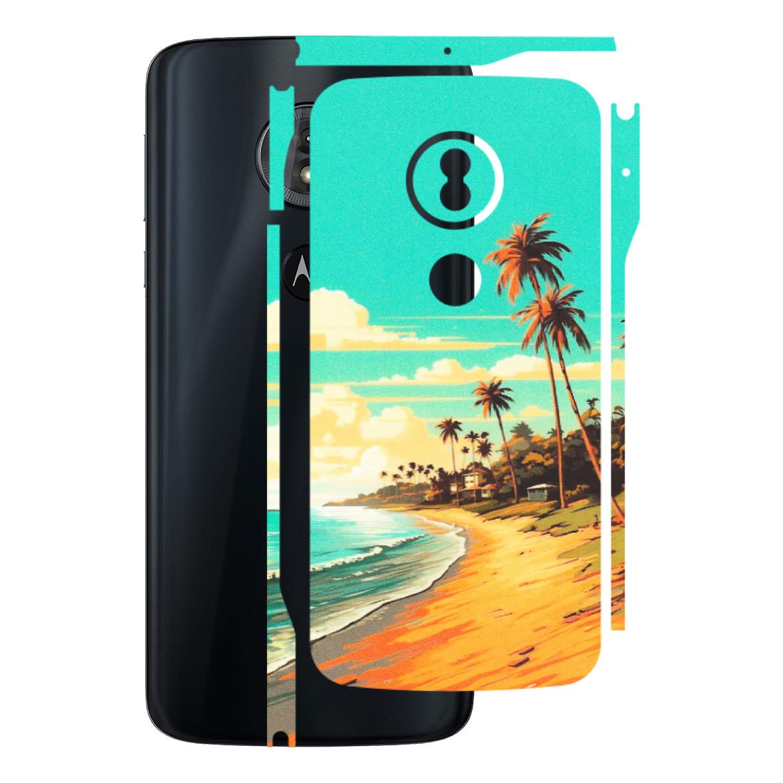 Motorola Phone Skins (All Models) - Miami Beach - Matte Finish (M-136) Motorola Moto G6 Play