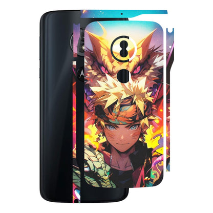 Motorola Phone Skins (All Models) - Angry Naruto Anime - Matte Finish (M-148) Motorola Moto G6 Play