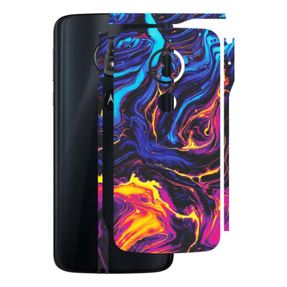 Motorola Phone Skins (All Models) - Abstract Paint Classy - Matte Finish (M-15) Motorola Moto G6 Play