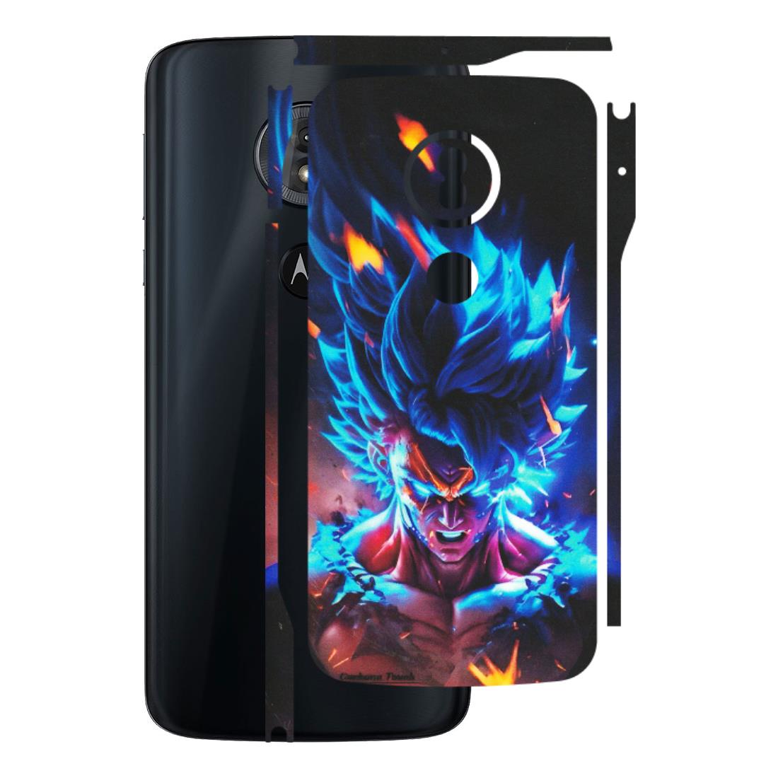 Motorola Phone Skins (All Models) - Angry Goku Dragon Ball Anime - Matte Finish (M-150) Motorola Moto G6 Play