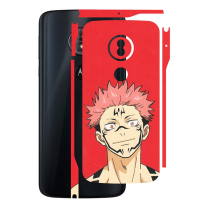 Motorola Phone Skins (All Models) - Ryomen Sukuna Fun Anime - Matte Finish (M-153) Motorola Moto G6 Play