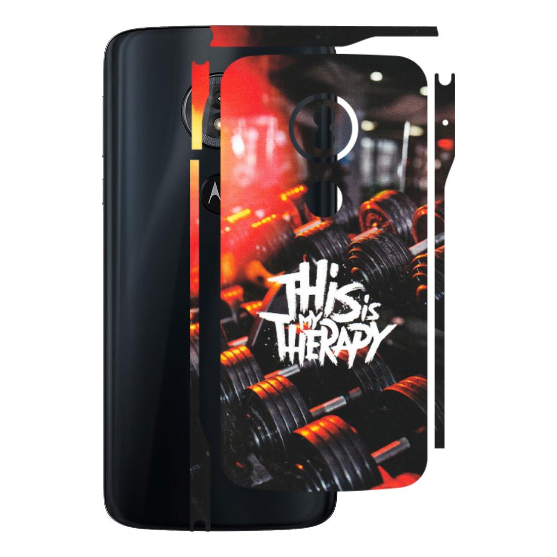 Motorola Phone Skins (All Models) - GYM Lover Therapy - Matte Finish (M-160) Motorola Moto G6 Play